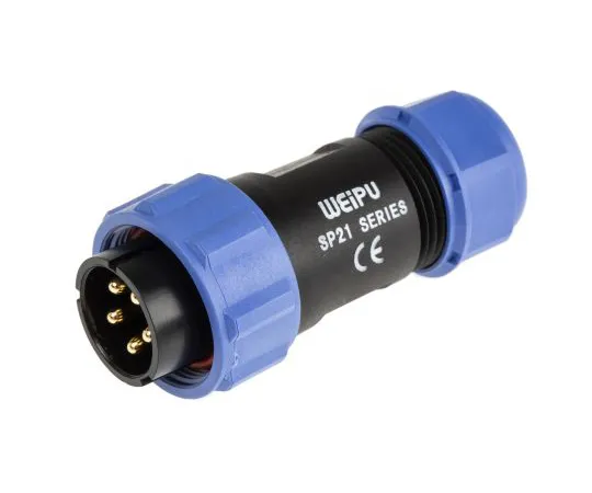 63-6951-82 RS PRO Cable Mount Connector, 5 Contacts 124-6688