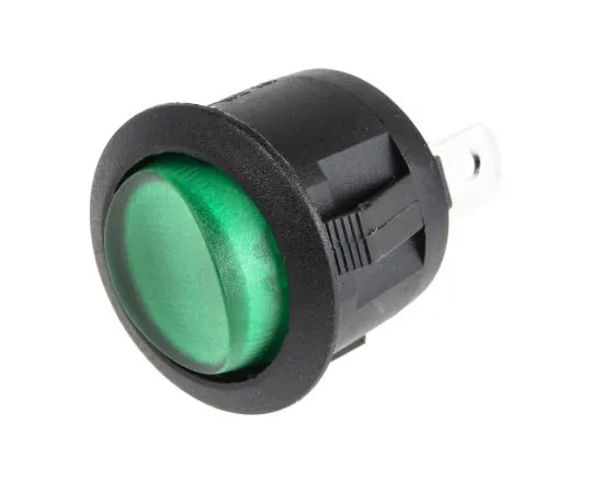 63-6609-11 RS PRO Illuminated Single Pole Single Throw (SPST), On-None-Off Rocker Switch Panel Mount 273-306