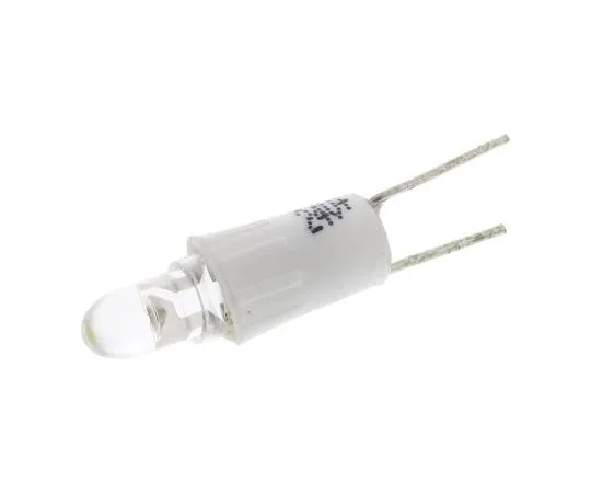 63-6586-86 LED Reflector Bulb, Bi-Pin, White, Single Chip, 3 mm Lamp, 4.25mm dia., 24V ac/dc 210-715