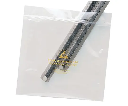 63-6867-34 Dissipative Clear Zip Bag,200x250mm,100 122-9156