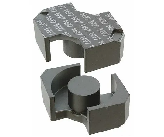 63-6981-64 EPCOS N97 Ferrite Core, 5300nH, 37.6 x 29.8 x 24.6mm, For Use With Power Transformers B65815E0000R097