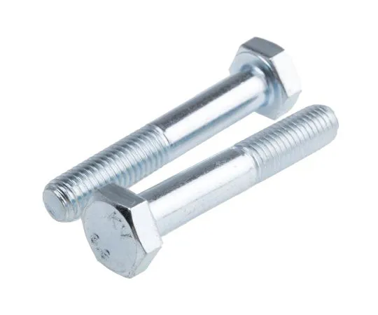 63-6612-11 Clear Passivated, Zinc Steel Hex Bolt, M10 x 60mm 279-717