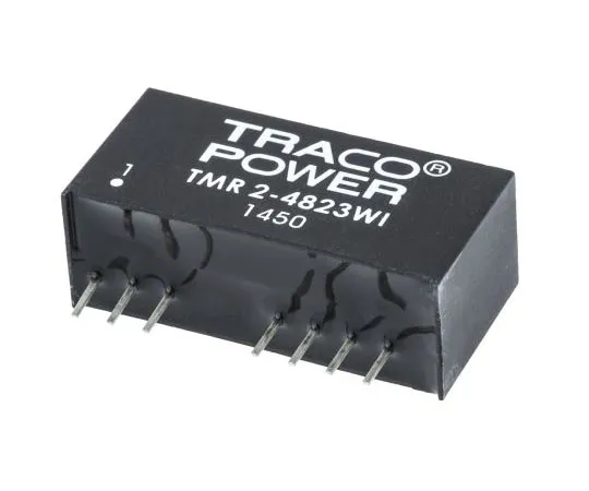 63-7350-81 TRACOPOWER TMR 2WI 2W Isolated DC-DC Converter Through Hole, Voltage in 18 → 75 V dc, Voltage out ±15V dc TMR 2-4823WI