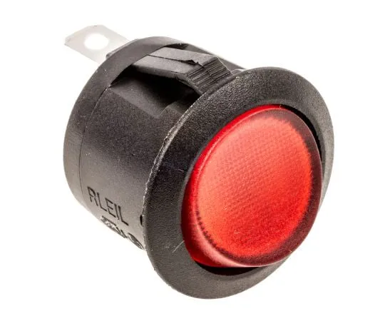 63-6609-10 RS PRO Illuminated Single Pole Single Throw (SPST), On-None-Off Rocker Switch Panel Mount 273-299