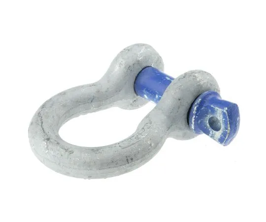 63-6715-57 RS PRO Bow Shackle, Zinc Plated Steel, 4.75t 674-112