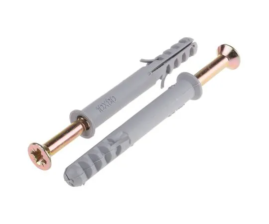 63-6609-90 RS PRO Nylon Frame Fixings, fixing hole diameter 10mm, length 80mm 275-793