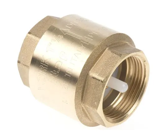 63-6671-06 RS PRO Brass Single Non Return Valve 1-1/4 in BSPP 486-160