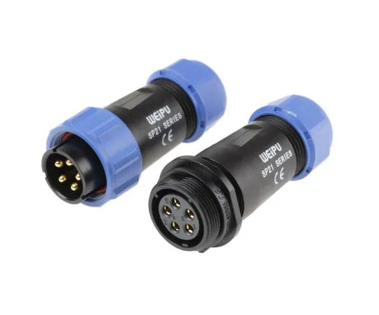 63-6951-87 RS PRO Cable Mount Circular Connector, 5 Contacts 124-6694