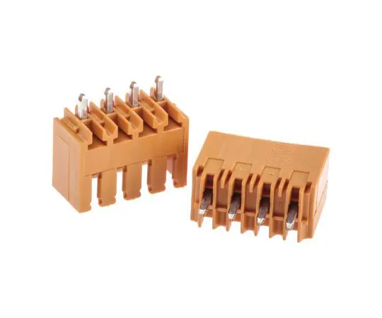 63-7351-01 Weidmüller OMNIMATE SL, 4 Way, 1 Row, Straight PCB Header SL 3.50/04/180G 3.2SN ORBX - 1604490000