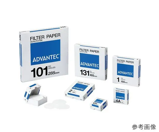 64-1174-84 Qualitative Filter Paper No. 131 125mm C-25, 100 pcs/pack, Center Hole, Vacant Type 132125
