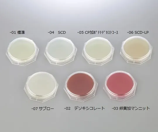 2-3301-02　［Discontinued］SANISPECK Stamp Medium, Agar Plate (Desoxycholate)