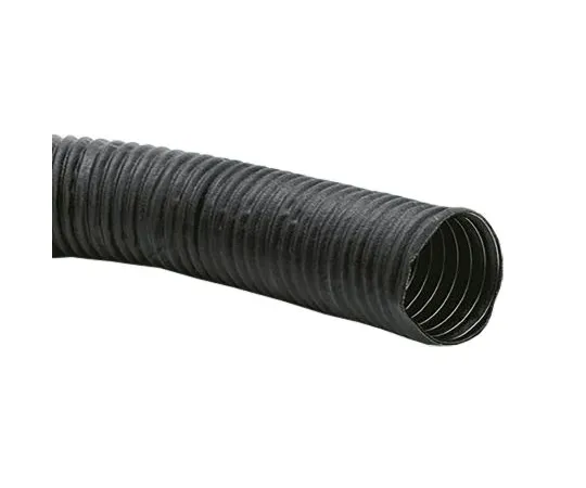 63-6992-92 Merlett Plastics Double Ply Neoprene Fabric 2m Long Black Flexible Ducting 841076