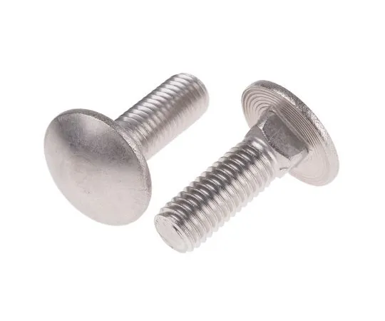 63-6833-67 Plain Stainless Steel Coach Bolt, M10 x 30mm 122-4435