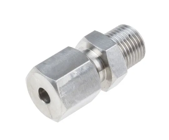 63-6898-96 RS PRO Thermocouple Compression Fitting for *** with Thermocouple With 4mm Probe Diameter, 1/8 NPT 123-5558