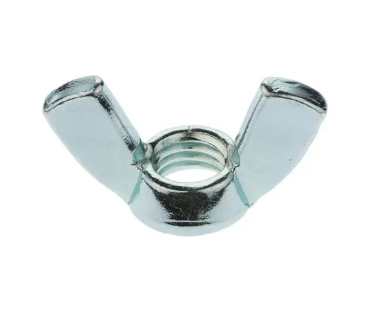 63-6694-17 48mm Bright Zinc Plated Steel Wingnut, M10 521-894