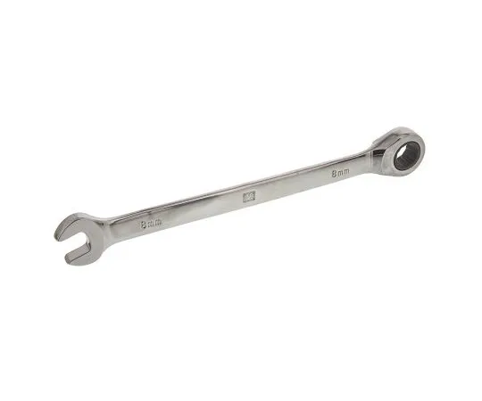 63-6671-92 RS PRO Metric 8 mm Chrome Combination Ratchet Spanner 487-208
