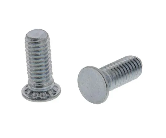 63-6733-29 RS PRO Steel Zinc plated & clear Passivated Self Clinching Stud, M3, length-8mm 827-338