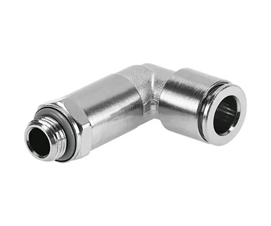 63-6997-08 Festo Elbow Connector, G 1/4 Male, Push In 6 mm NPQH-LL-G14-Q6-P10