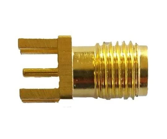 63-6991-26 RF Solutions Straight SMA Connector, Solder Termination CON-SMA-EDGE-S