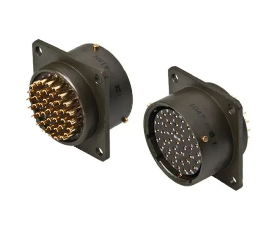 63-6650-97 MIL Standard Round Connectors 62 GB Series Female 41 Poles 62GB-12E20-41SN