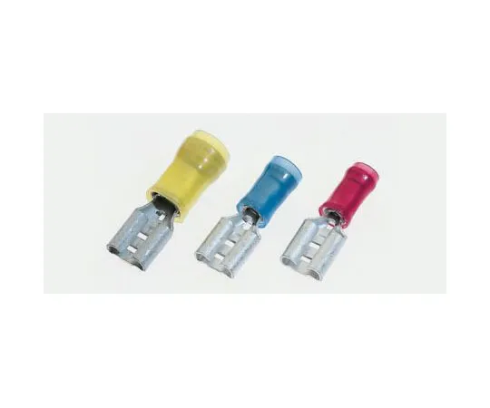 63-7335-79 TE Connectivity FASTON Series Yellow Crimp Receptacle, 5.14mm², Gold Plated 160314-2