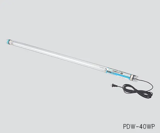 3-6124-01　［Discontinued］Underwater Fluorescence Light Aqua Light Φ62 x 1600　PDW-40WP