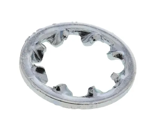 63-6695-24 Bright Zinc Plated Steel Internal Tooth Shakeproof Washer, M6 526-619