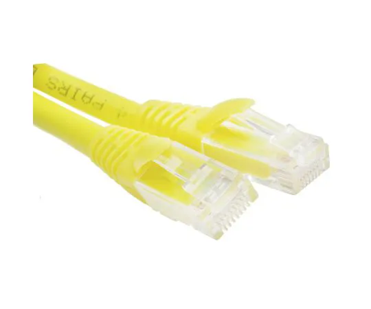 63-6704-06 RS PRO Yellow Cat6 Cable, U/UTP, Male RJ45/Male RJ45, Terminated, 10m 557-222