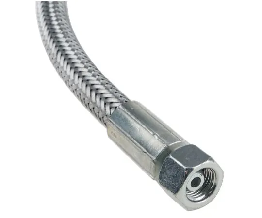 63-6763-18 750mm Galvanized Steel Wire Hydraulic Hose Assembly, 190bar Max Pressure 110-2244