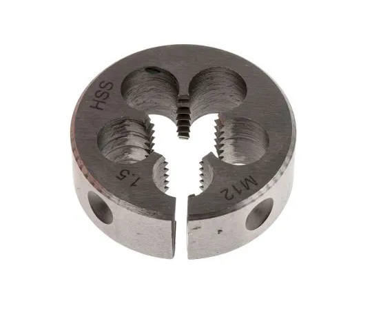 63-6590-06 RS PRO Thread Die, M12 x 1.5mm Pitch, 1.31in od 215-754