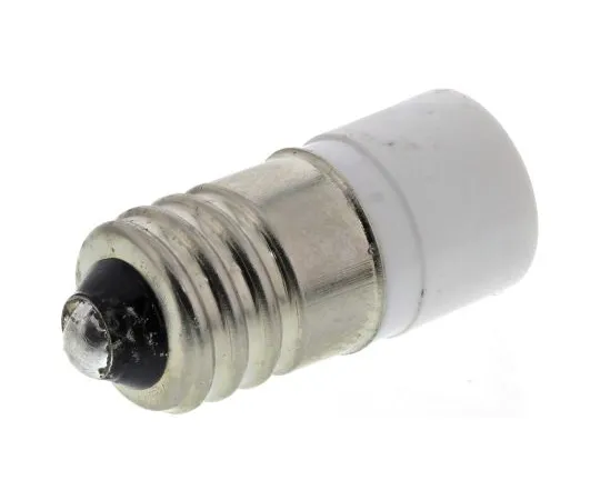 63-6581-82 LED Reflector Bulb, E10, White, Single Chip, 10mm dia., 12V ac/dc 204-350