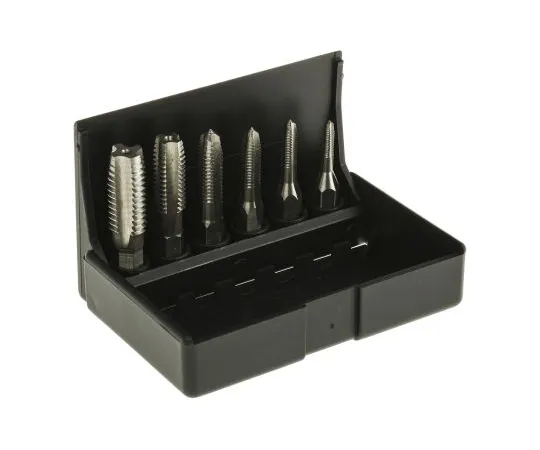 63-6733-75 RS PRO HSS M10 1/4 in Hexagon Drive Tap Tap Set 828-117