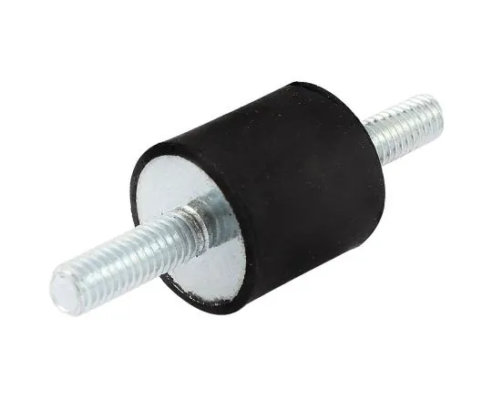63-7007-41 RS PRO 20mm Stud Mount M6 20mm Diameter 23.5kg Compression Load, Male to Male Natural Rubber 126-3950