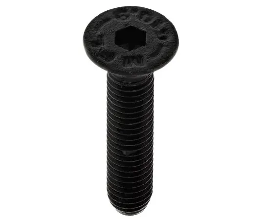 63-6615-09 RS PRO M5 x 25mm Hex Socket Countersunk Screw Black, Self-Colour Steel 292-467