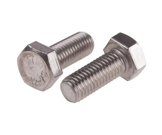 63-6692-95 Plain Stainless Steel Hex M12 x 30mm Set Screw 520-330