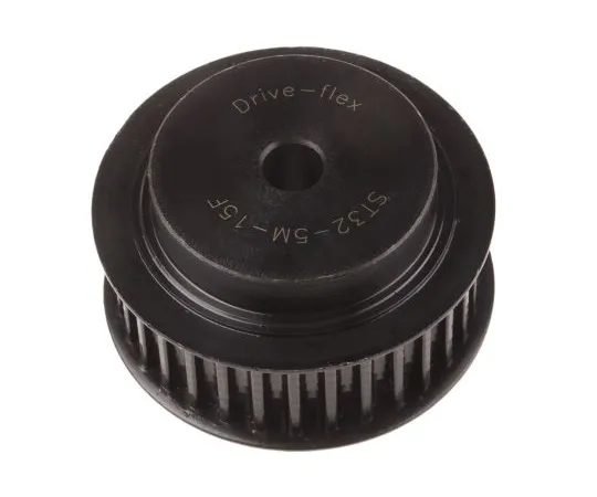 63-6574-54 RS PRO Timing Belt Pulley, Steel 15mm Belt Width x 5mm Pitch, 32 Tooth 184-505