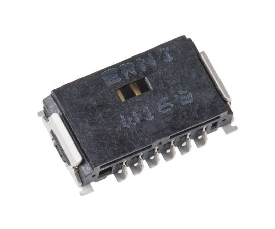 63-7353-01 ERNI MiniBridge, 6 Way, 1 Row, Right Angle PCB Header 214013