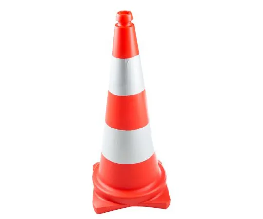 63-6679-57 RS PRO Weighted Orange, White 750 mm PP Traffic Cone 503-691