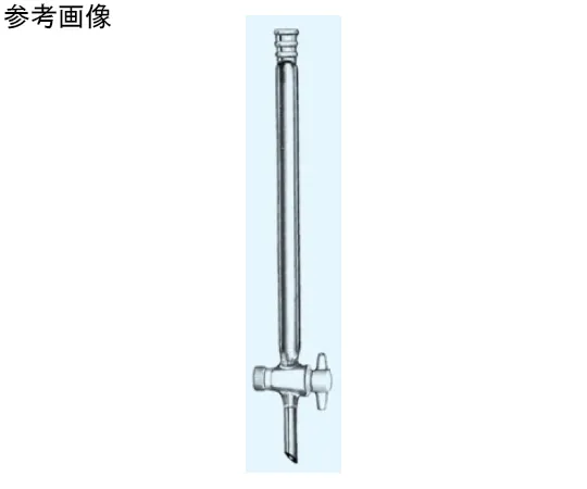 65-8678-63 Chromatography Tube (PTFE Cock) TS Top 15 Inner Diameter 10 mm Column Length 300 mm 1020-10300