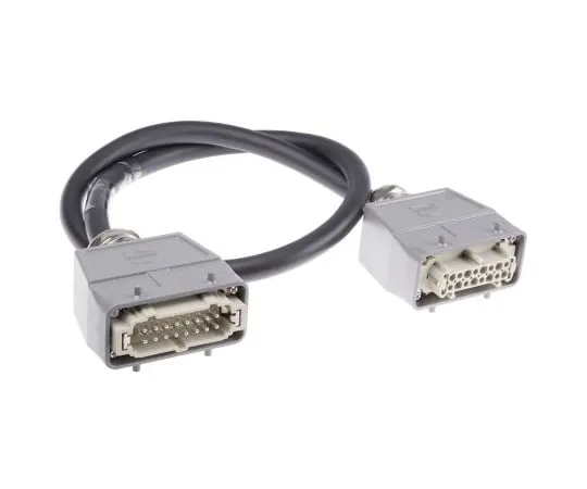 63-6848-50 Heavy-duty Power Connectors Han E-Series Male to Female 16 Pole 7 A 600 V 20871469001100