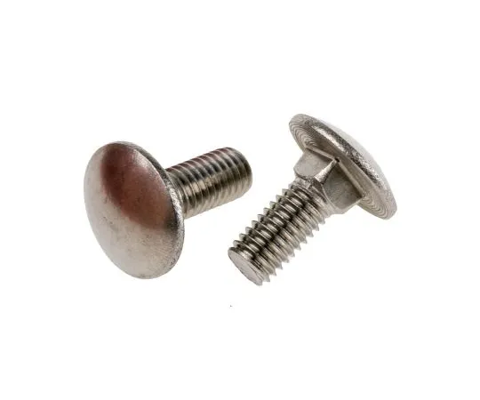 63-6833-56 Plain Stainless Steel Coach Bolt, M8 x 20mm 122-4424