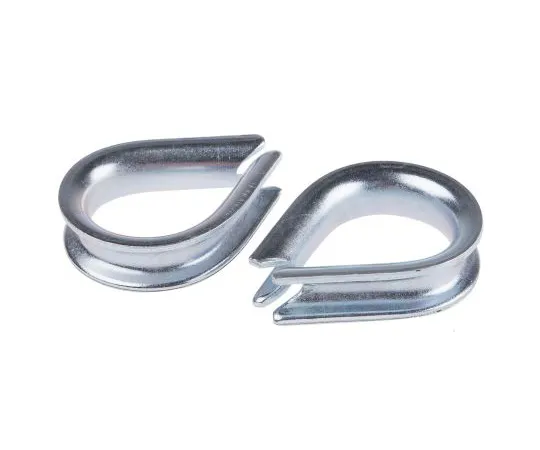 63-6577-79 RS PRO Steel Thimble For Use With 6mm Diameter Wire Rope 193-001