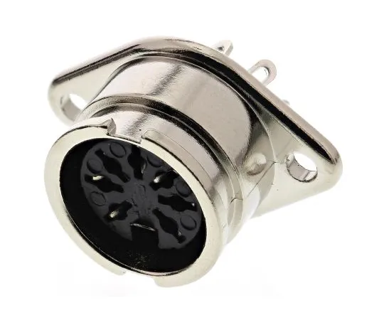 63-6674-31 RS PRO 7 Pole Din Socket, 1A, 100 V ac, Bayonet 490-911