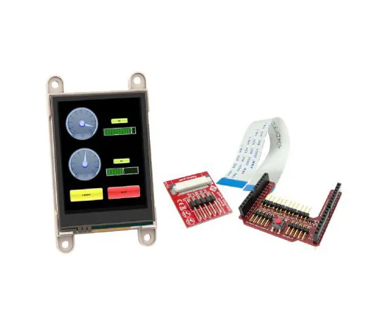 63-6990-55 4D Systems gen4-uLCD-24DT-AR TFT LCD Colour Display / Touch Screen, 2.4in, 240 x 320pixels gen4-uLCD-24DT-AR