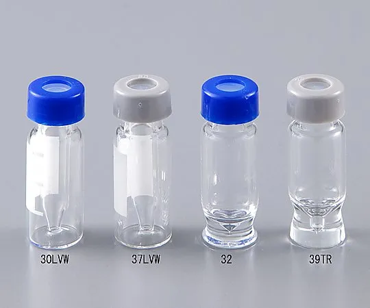 2-3857-07　［Discontinued］Vial for Mass Spectrometry (1mL) Full Recovery Clear (Blue Cap)　33TR