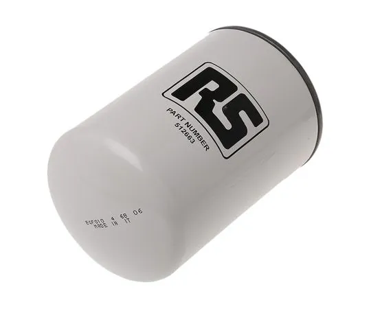 63-6687-96 RS PRO Hydraulic Spin-On Filter Can, 10μm, 55L/min 3/4 in 512-663