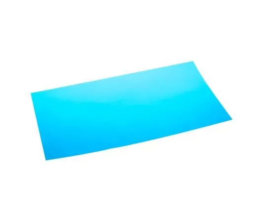 63-6727-28 Blue Plastic Shim, 457mm x 305mm x 0.05mm 770-737