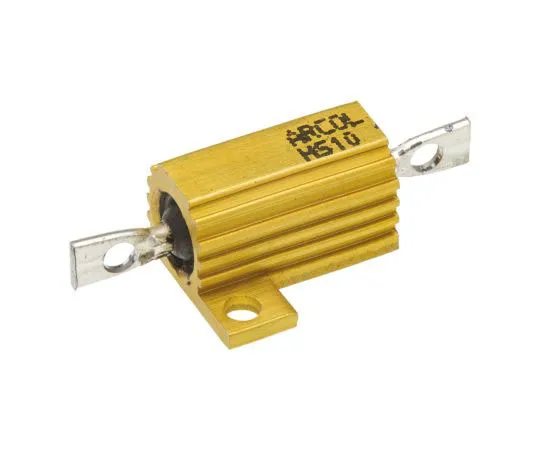 63-7349-14 Arcol HS10 Series Aluminium Ho***d Axial Wire Wound Panel Mount Resistor, 100Ω ±5% 10W HS10 100R J