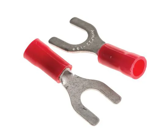 63-6735-56 Y-Shaped Crimp Terminal Stud Size M5 Red 0.26 to 1.65 mm 2 22 AWG to 16 AWG 34156