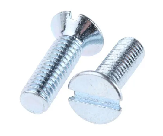63-6702-20 RS PRO, M6 Countersunk Head, 20mm Steel Slot Bright Zinc Plated 553-970